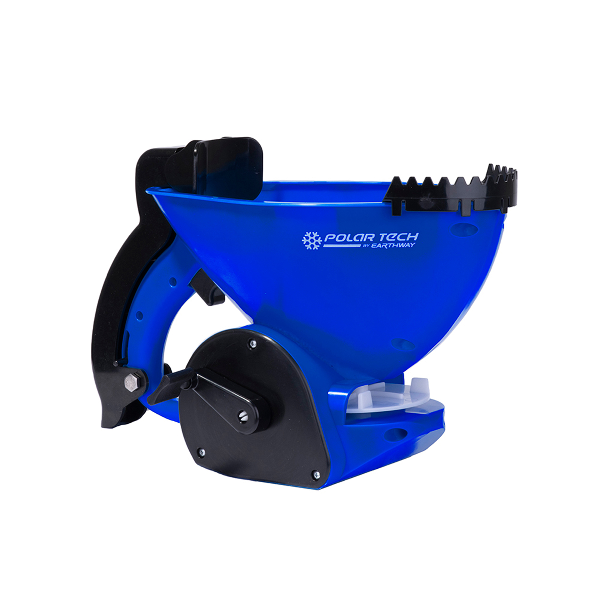 EarthWay, 4lb Hand Spreader with Arm Rest, Load Capacity 4 lb, Max. Spread Width 6 ft, Model# 96014